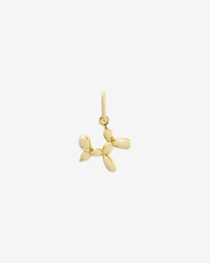 Balloon Dog Charm Gold