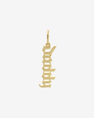 Daddy Gothic Charm Gold