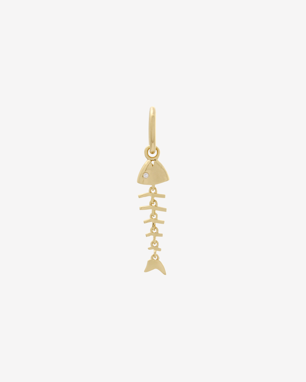 Şener Besim Fish Charm in 14ct gold plating — Buildable Collection