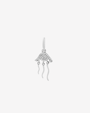 Jellyfish Charm Silver