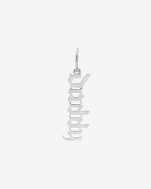 Daddy Gothic Charm Silver