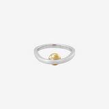 Orbit Ring - Silver with Gold