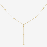 Orbit Y Necklace - Gold