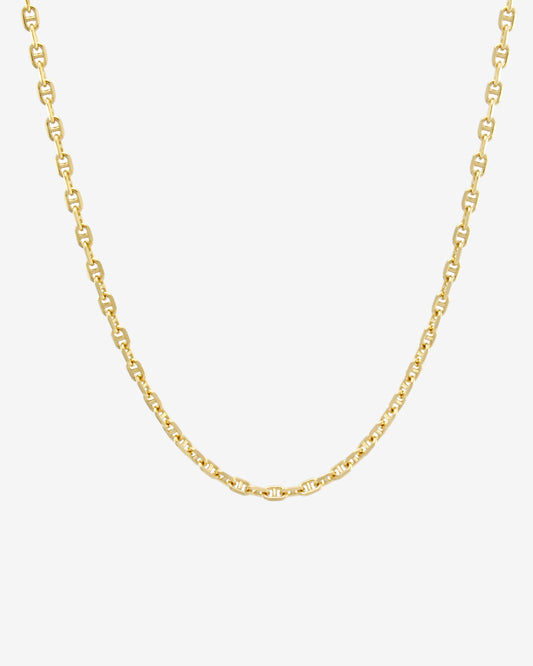 Anchor Chain Necklace - Gold