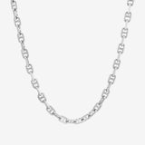 Chunky Anchor Chain Necklace - Silver