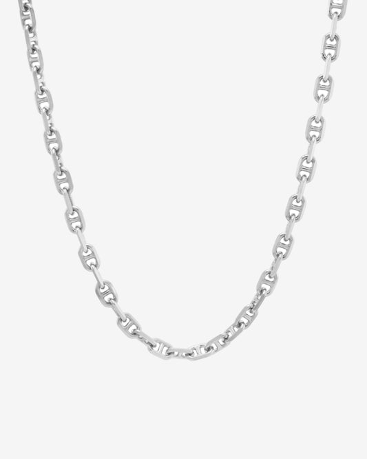 Chunky Anchor Chain Necklace - Silver