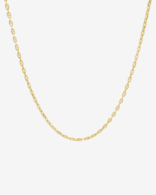 Chunky Anchor Long Chain - Gold