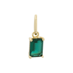 Birthstone Charm - Gold / May