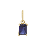 Birthstone Charm - Gold / September