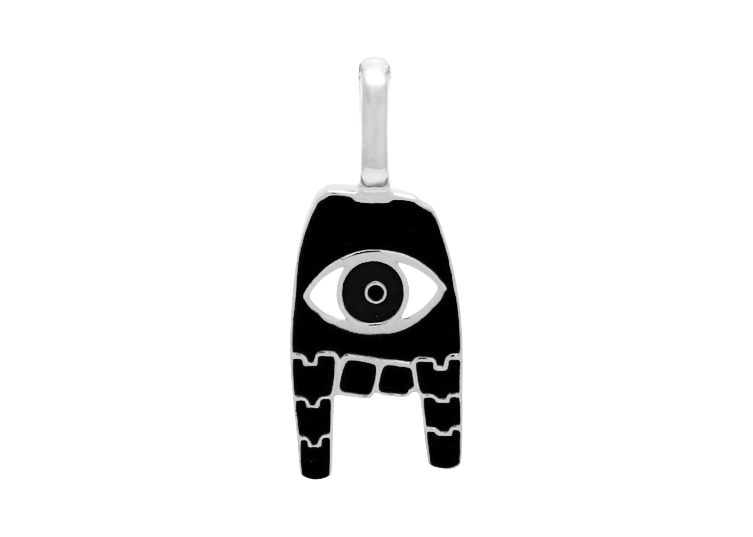 Evil Eye Enamel Charm
