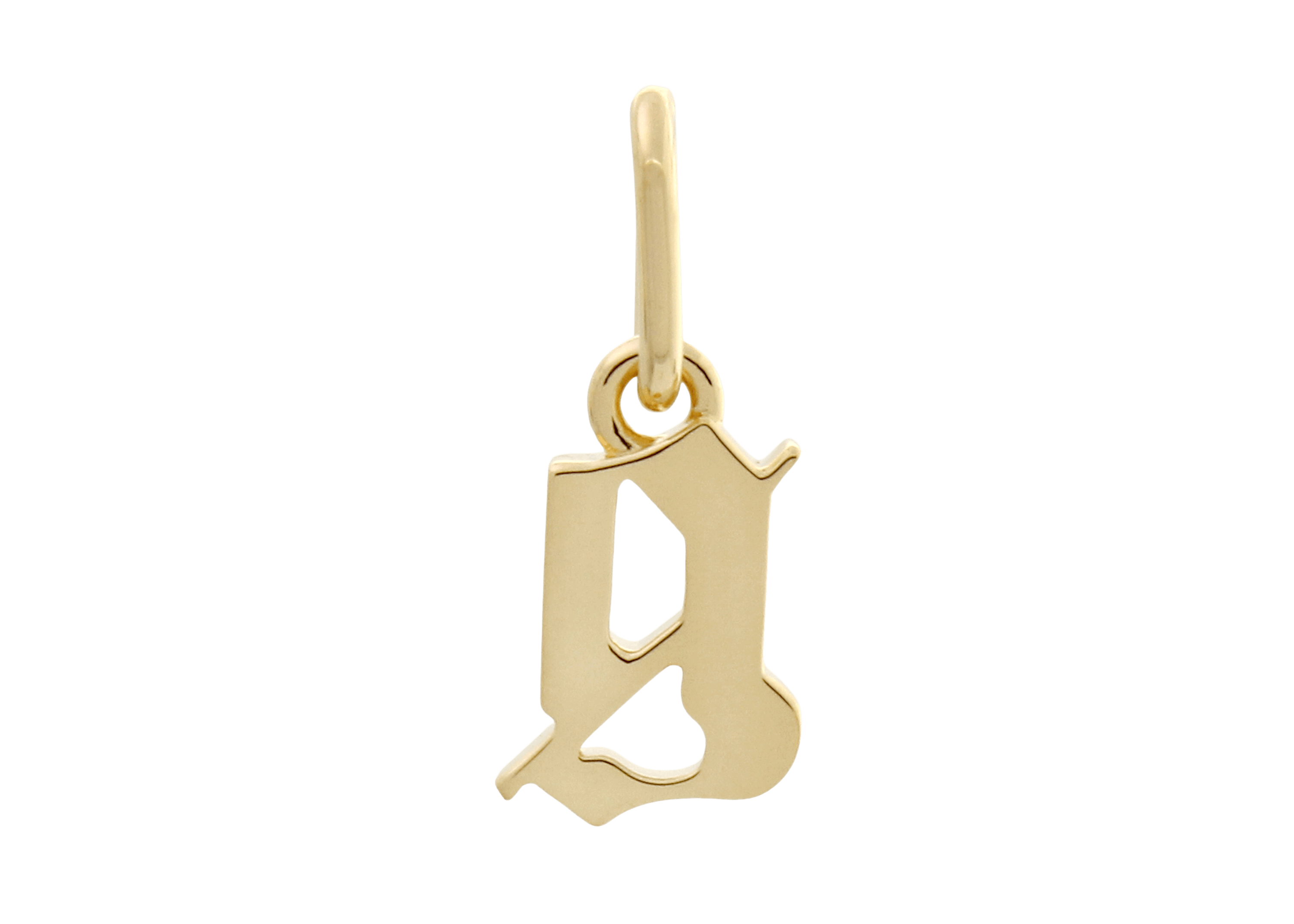 Gothic Letter Charm