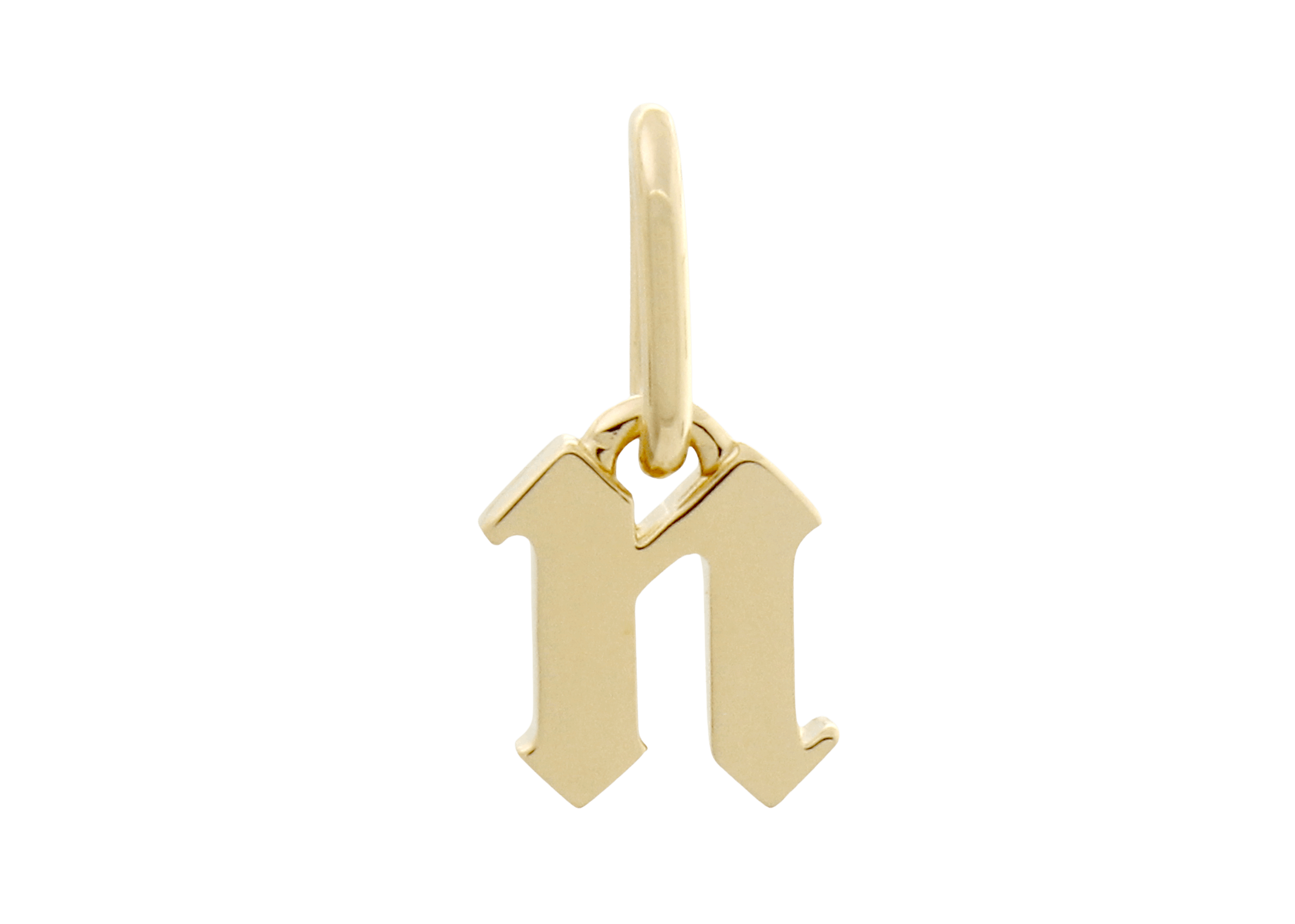 Gothic Letter Charm