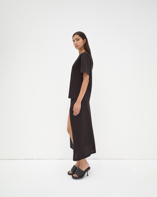 The Oversize Tee - Black
