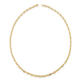 Anchor Chain Necklace Close Up Sener Besim