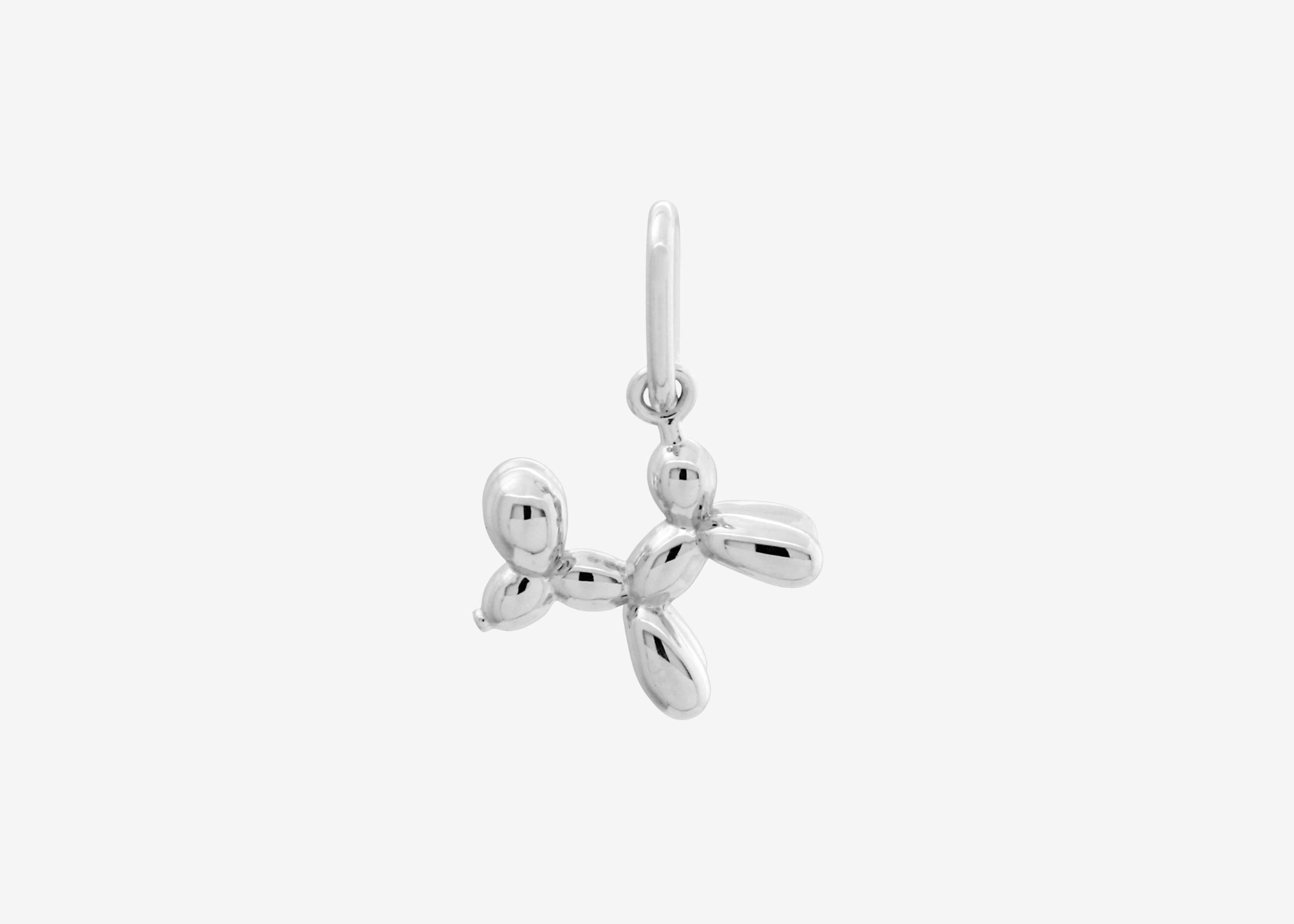 Sener Besim Sterling Silver Balloon Dog Charm 