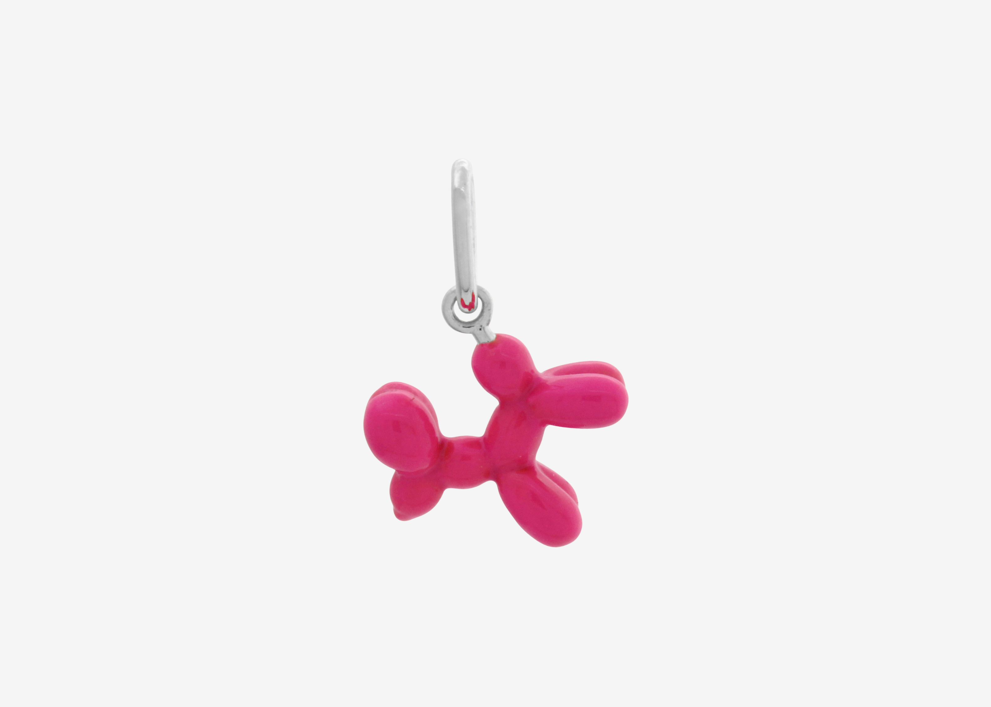 Sener Besim Balloon Dog Charm Pink 