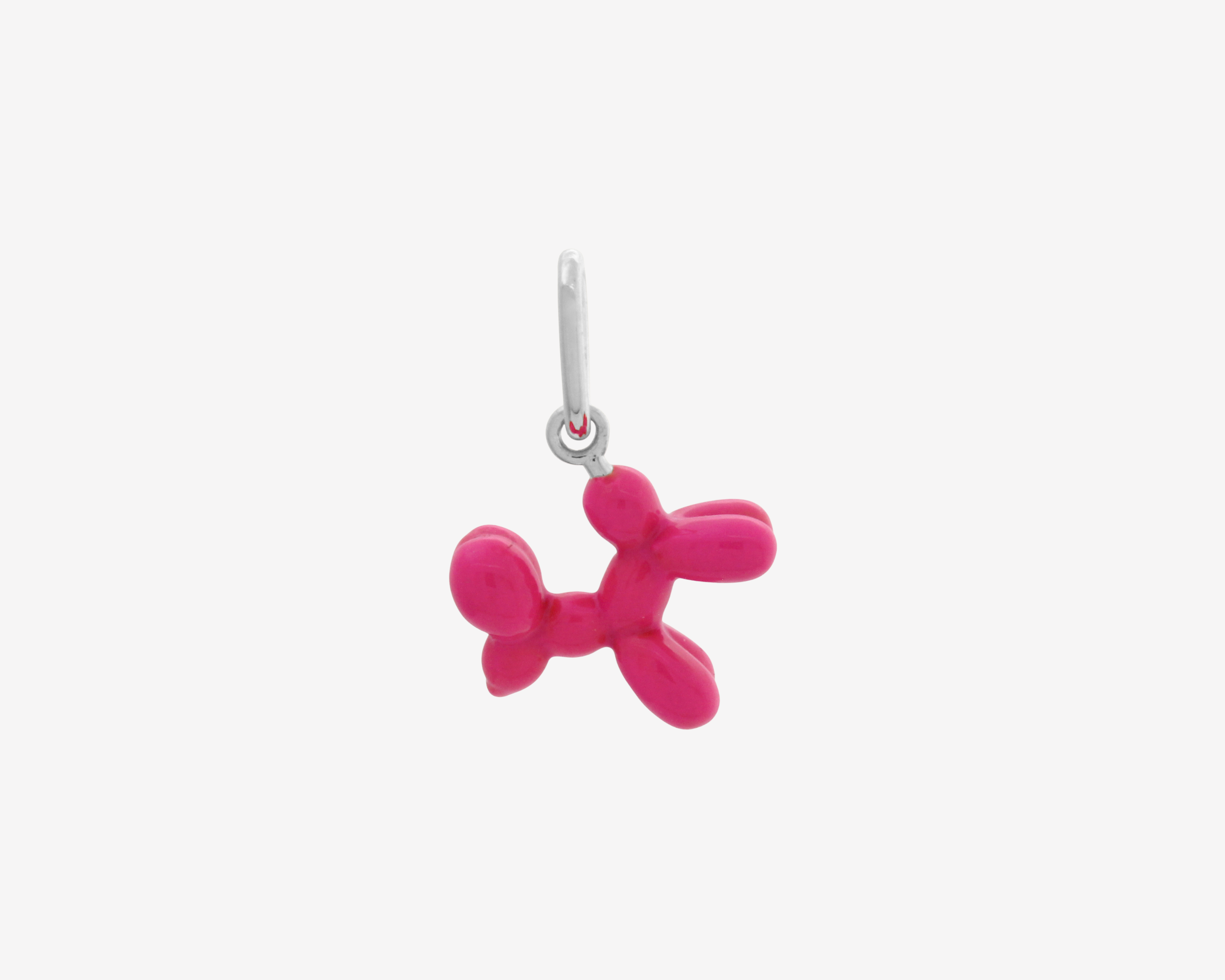 Sener Besim Balloon Dog Charm Pink 