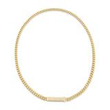 gold cuban link chain necklace sterling silver sener besim