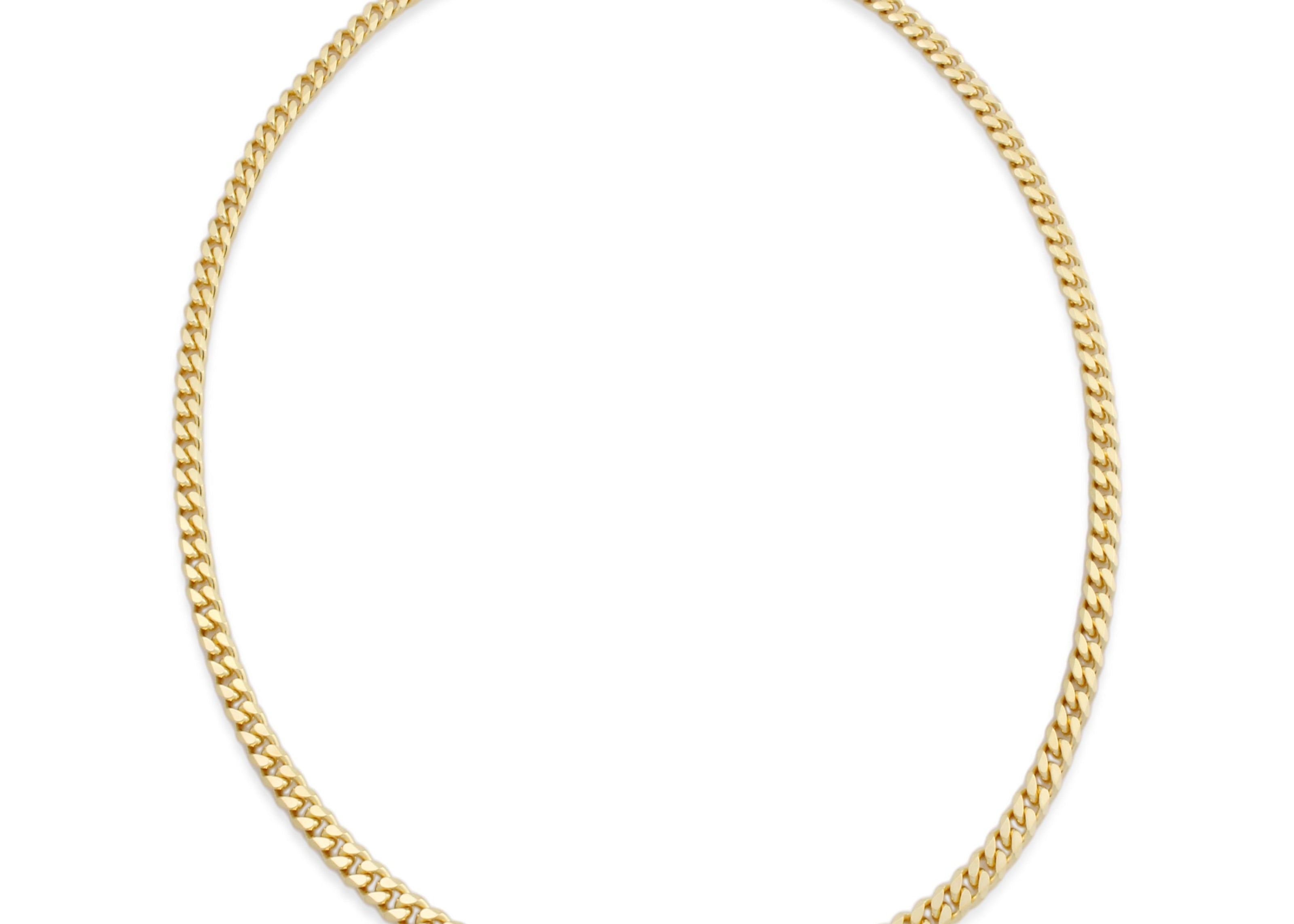 gold cuban link chain necklace sterling silver sener besim