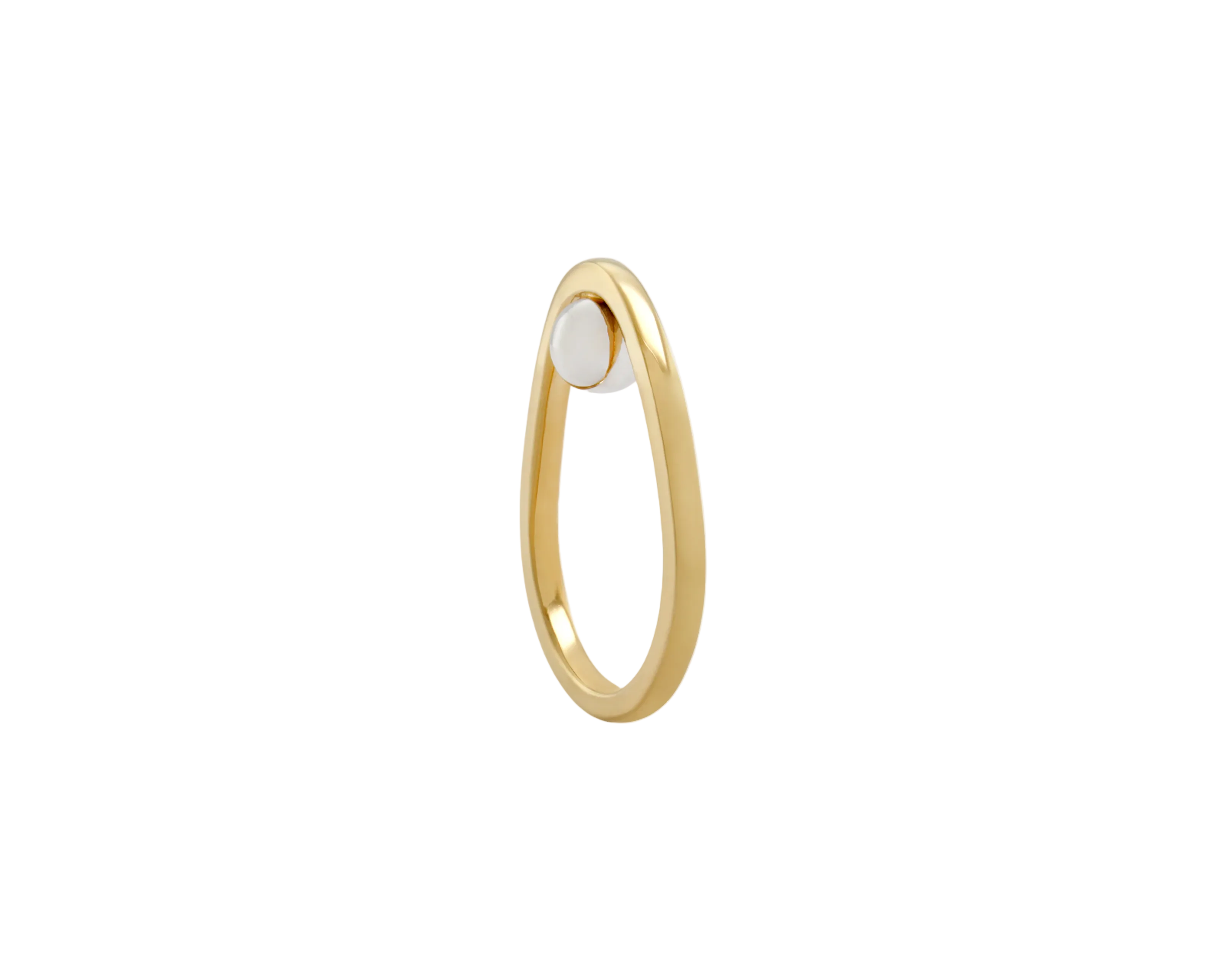 Detailed Ring Orb Sterling Silver by Sener Besim