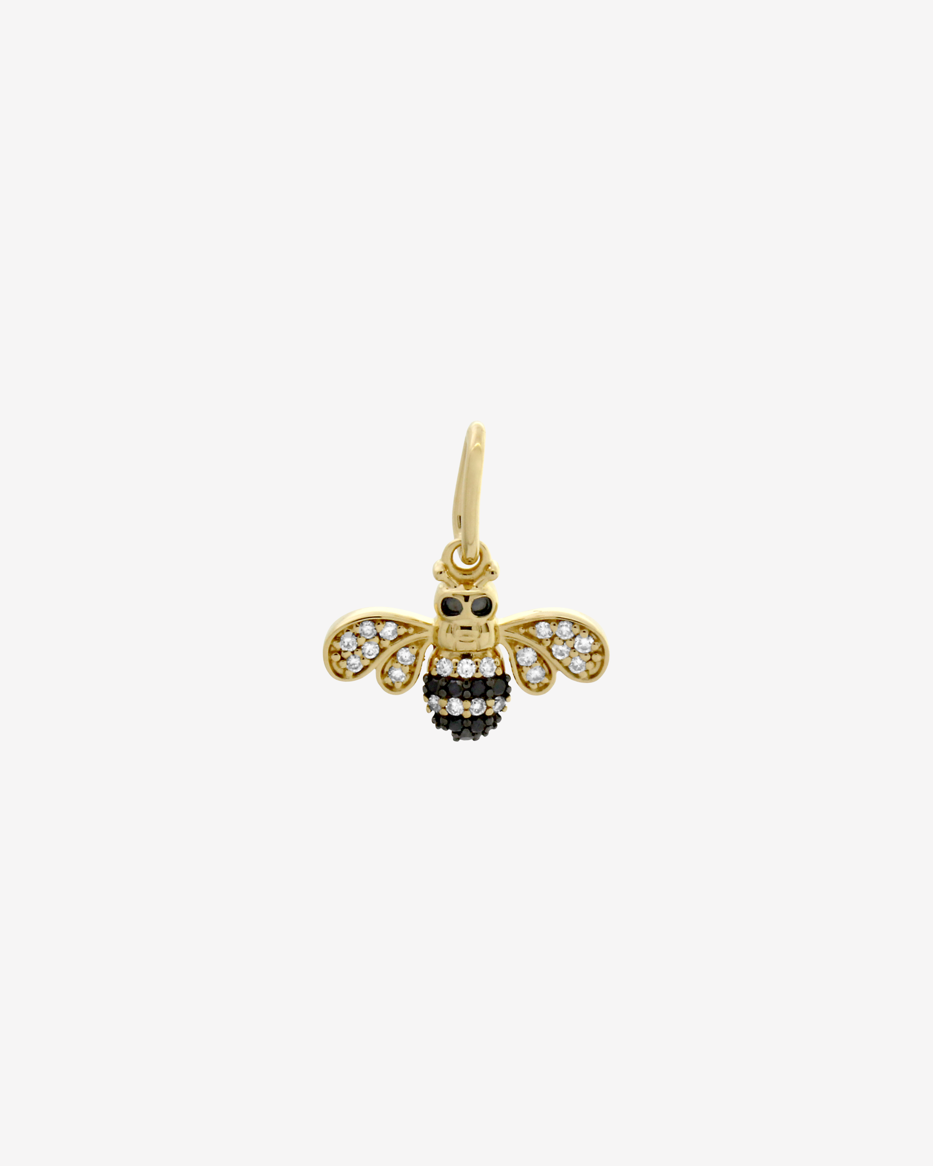Diamond Bee Addison Diamond Bee Charm | Sterling Silver & Lab-Grown Diamonds | Şener Besim ...
