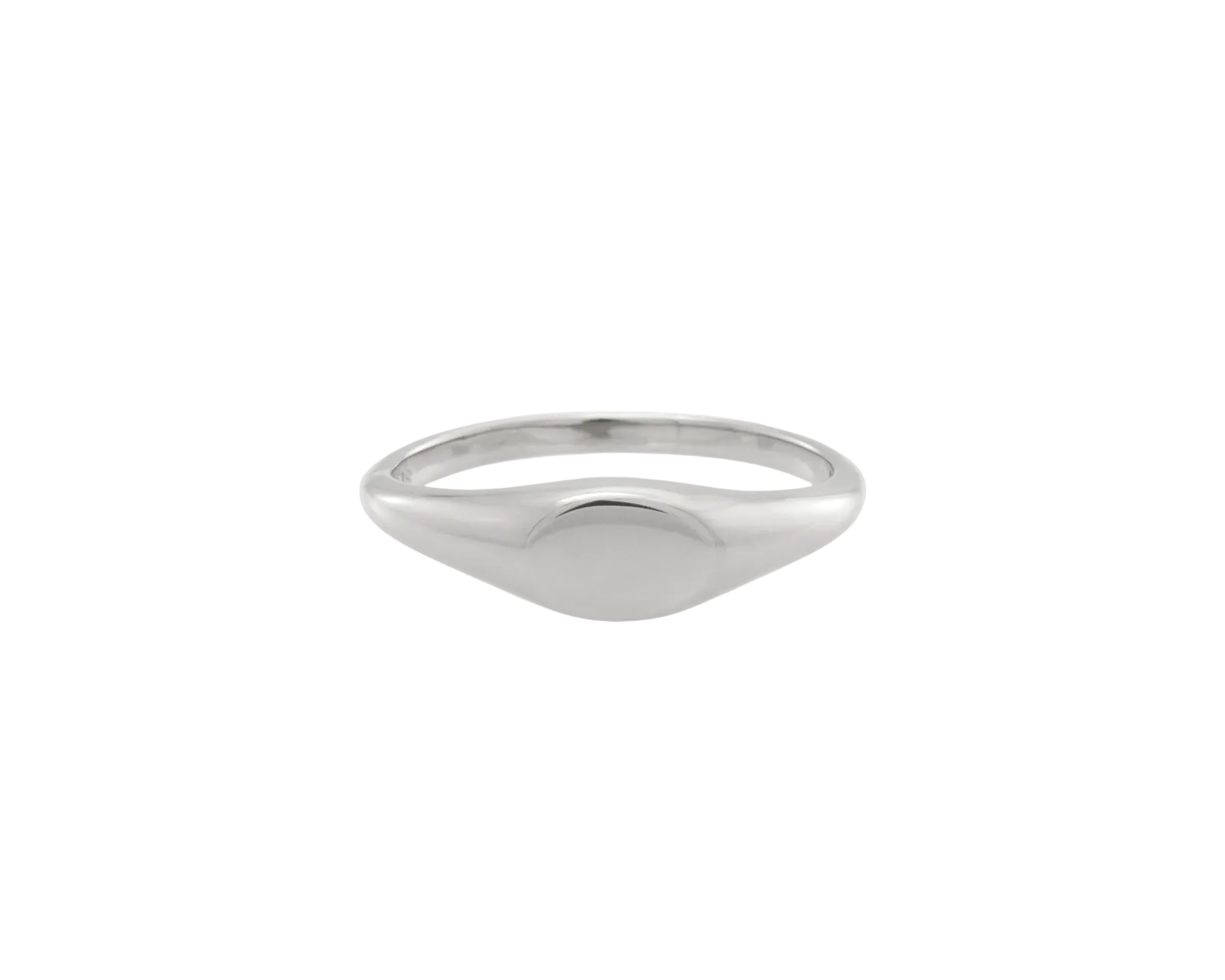 signet ring in sterling silver by sener besim