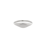 signet ring in sterling silver by sener besim