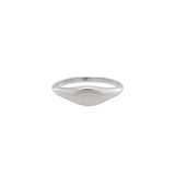 signet ring in sterling silver by sener besim