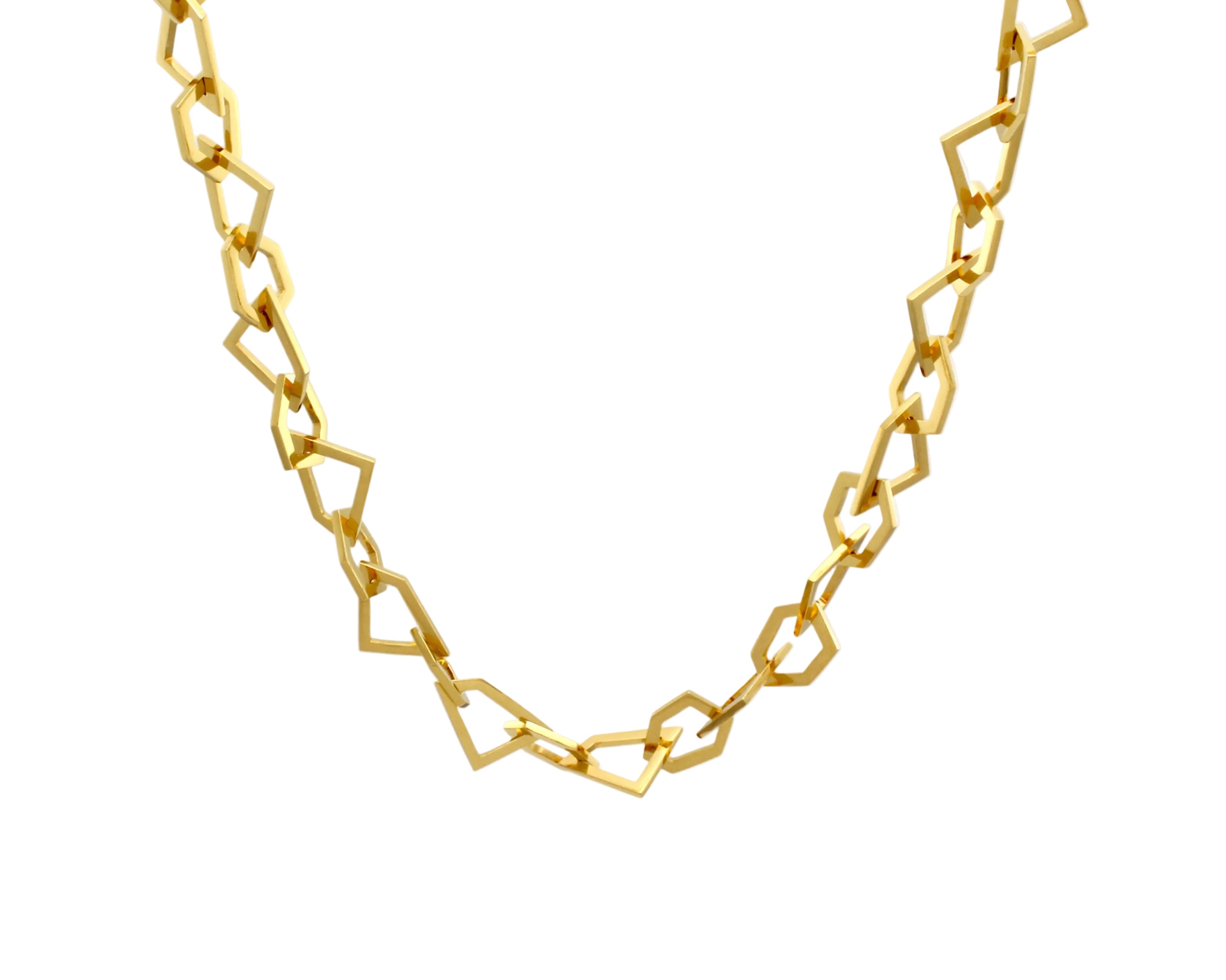 Sener Besim Mosaic Necklace Link Close Up