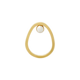 Orbit Ring in Gold by Sener Besim Close Up