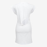 The Mini Open Back Dress - White