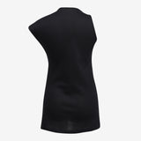 The Asymmetric Tee in Black - Image 5