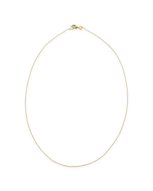 Clasp Necklace Gold Close Up by Sener Besim