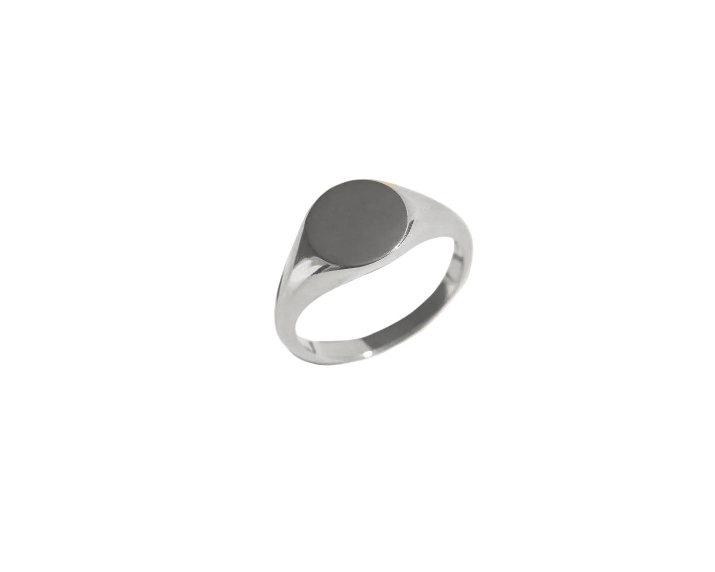 Unisex Signet Ring by Sener Besim in Sterling Silver