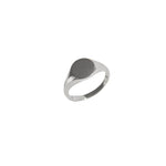Unisex Signet Ring by Sener Besim in Sterling Silver