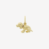 Şener Besim Dog Charm Bobble Head in 14ct gold plating with movable head — Buildable Collection