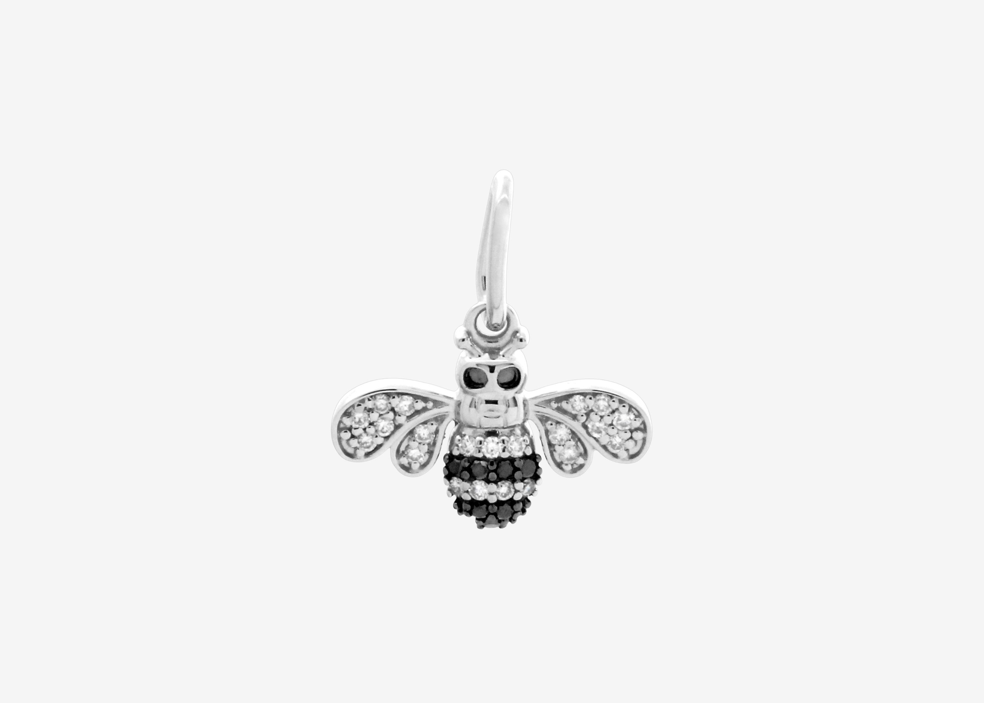 Diamond Bee Charm Close Up Sener Besim