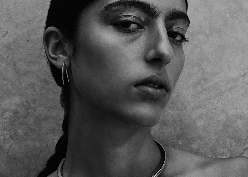 Choker Style Statement Necklace by Sener Besim