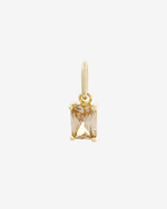 Birthstone Charm - Gold / November