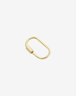 Oval Carabiner Small - Gold