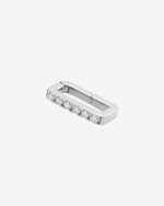 Diamond Link Carabiner - Silver