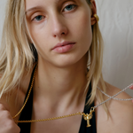 Sener Besim Lobster Pendant Worn