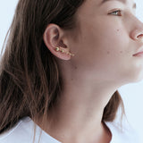 Orbit Climber Earring - Gold