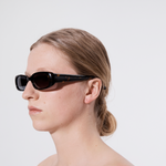 Şener Besim Acetate 1 sunglasses in tortoise, Italian acetate frame, front view