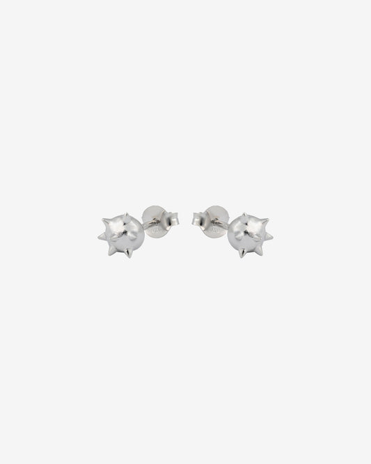 Ball Spike Stud - Silver