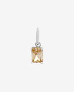 Birthstone Charm - Silver / November