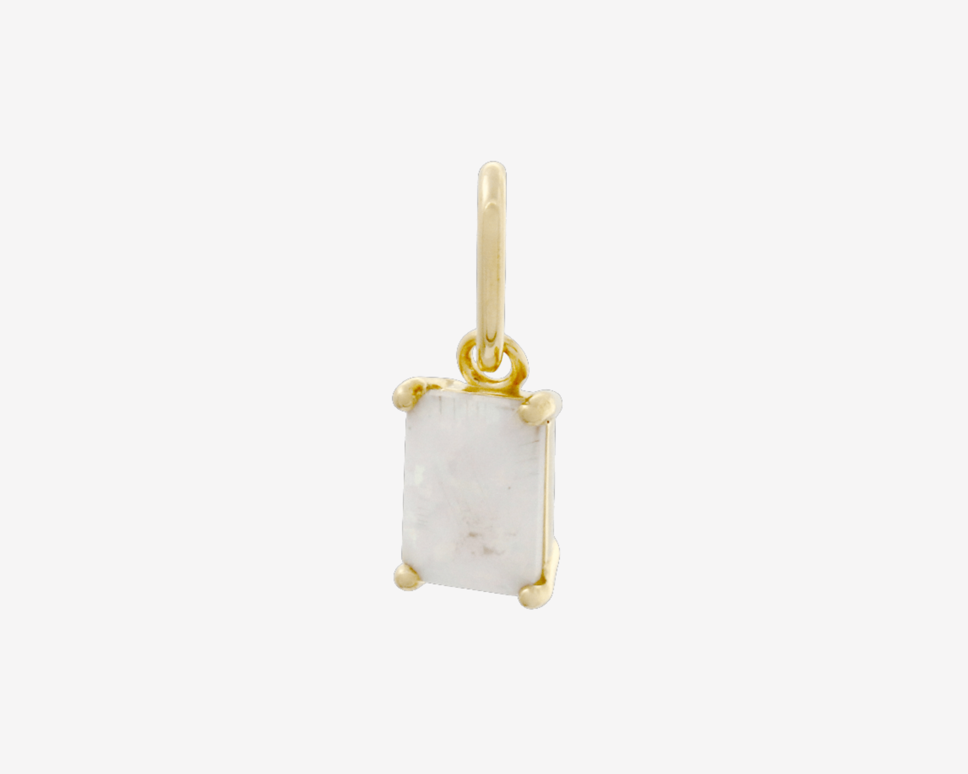 Şener Besim Opal Birthstone Charm in 14ct gold plating — Buildable Collection