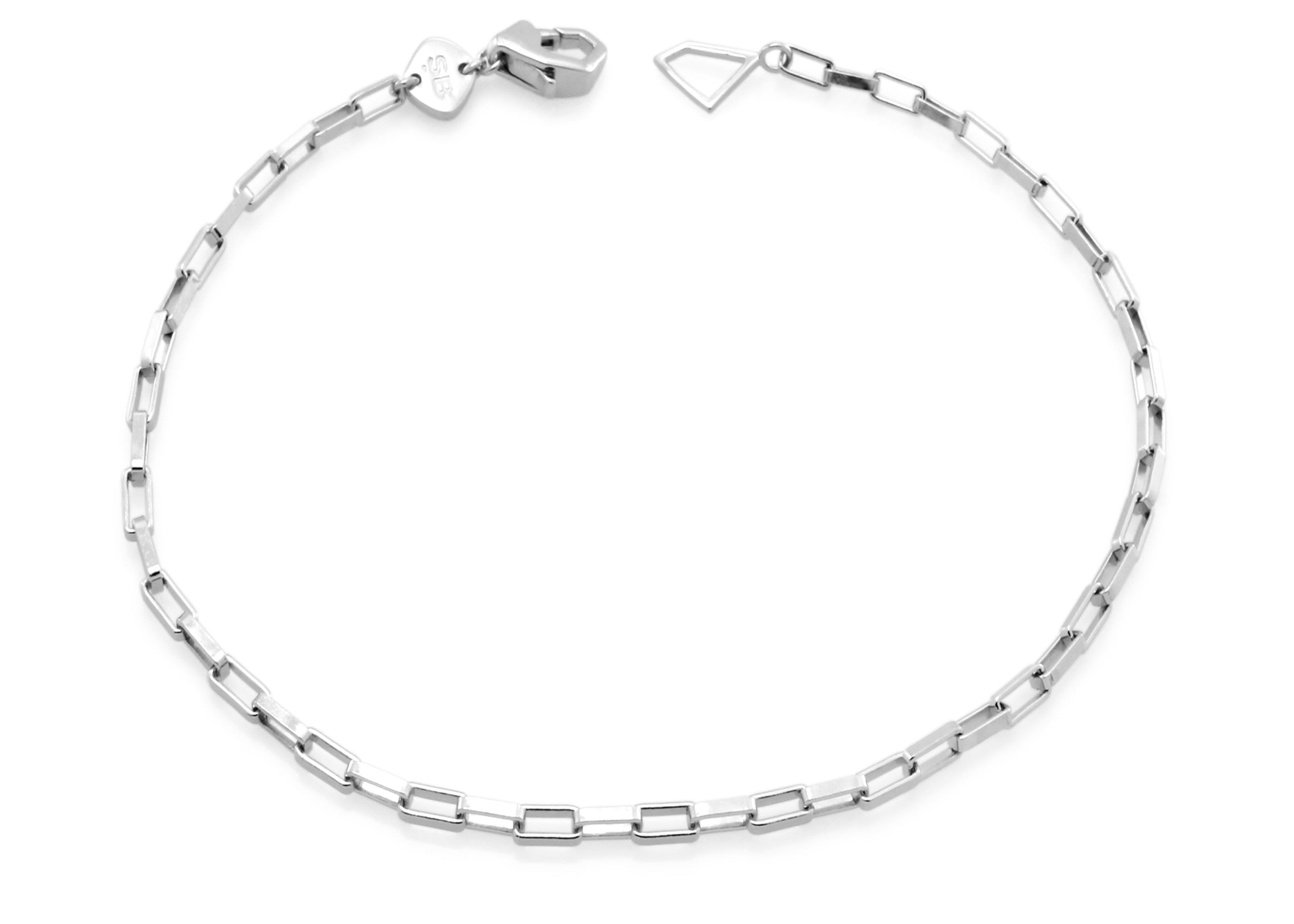Box Bracelet in sterling silver— Şener Besim