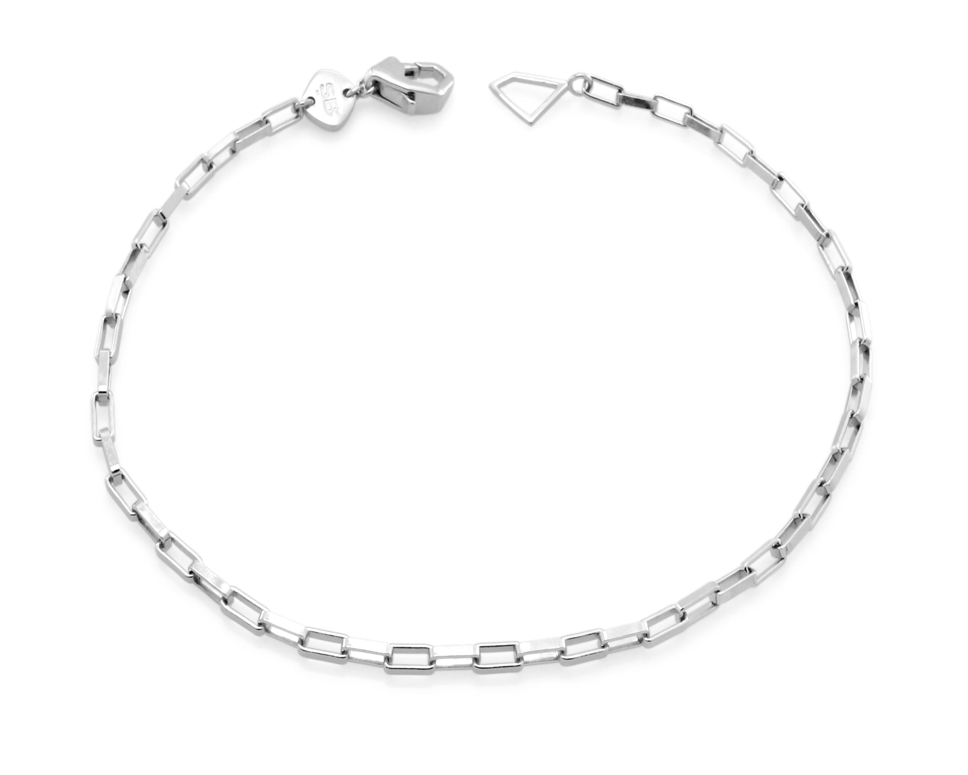 Box Bracelet in sterling silver— Şener Besim