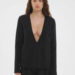 Deep V Neck Top